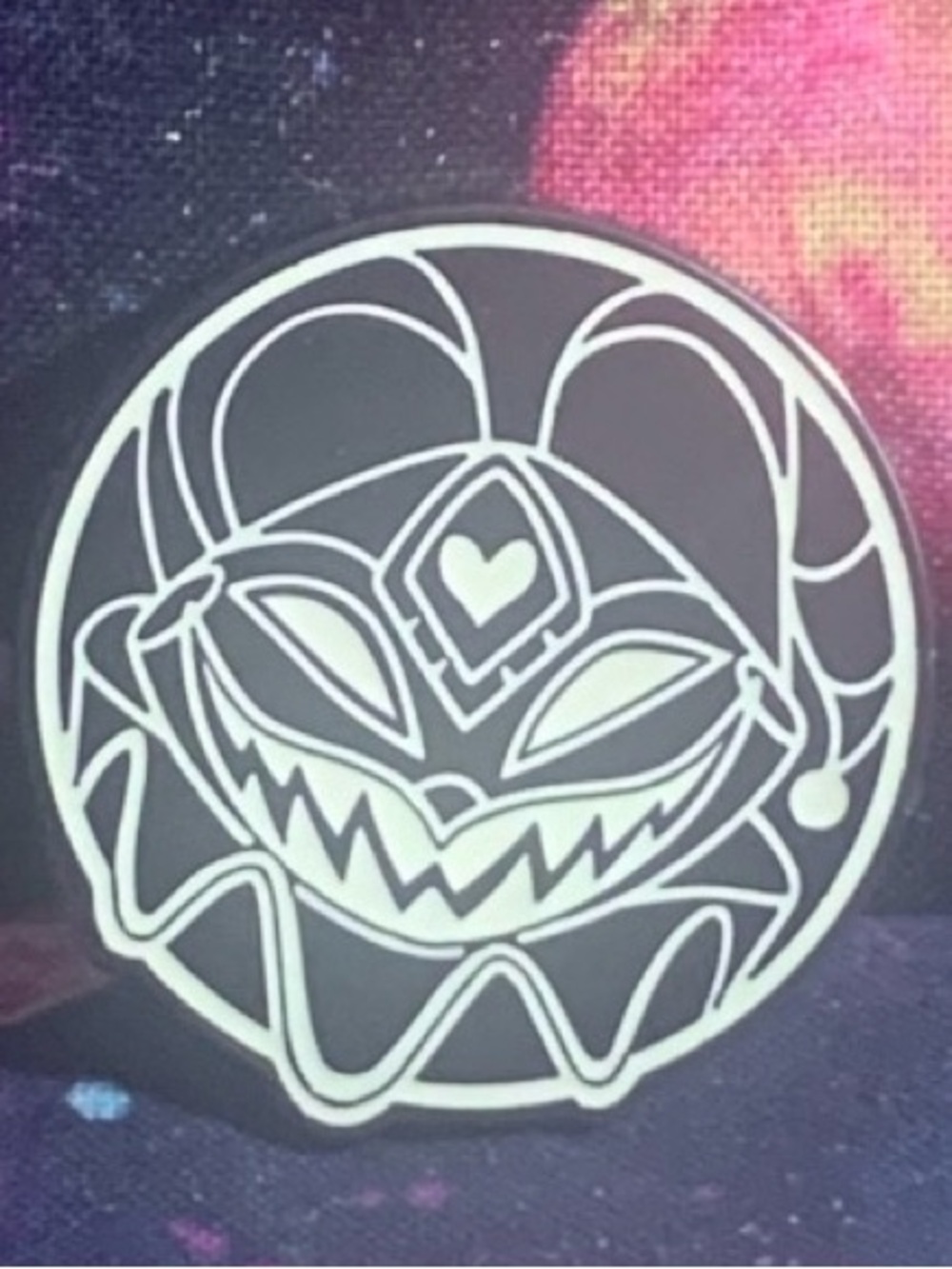 Helluva Boss Fizzarolli Fizz Glow In The Dark Pin